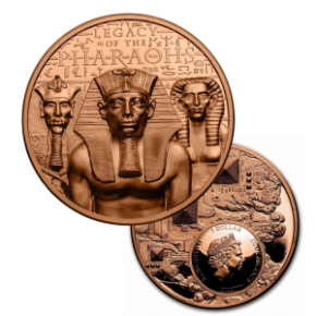 2022 &ldquo;Legacy of the Pharaohs&rdquo; Ultra High Relief Copper Proof