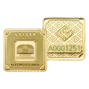 Geiger Edelmetalle 1 gram Gold Bar &ndash; Originals Series
