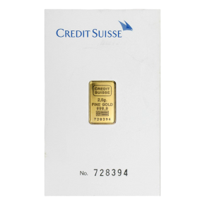 2.5 g Gold Bar &ndash; Secondary Market (Random Brand)