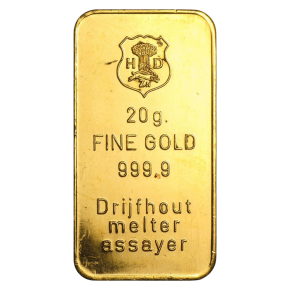 20 g Gold Bar &ndash; Secondary Market (Random Brand)
