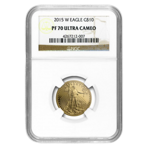 1/4 oz American Gold Eagle Proof PF70 (NGC or PCGS, Random Year)