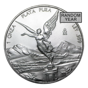 Mexico 1 oz Silver Libertad/Onza &ndash; BU (Random Year)