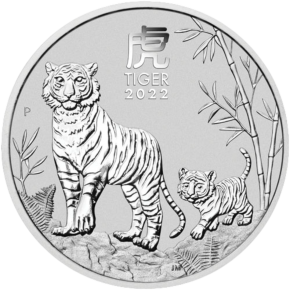 2022 Australia 1 Kilo Silver Lunar Tiger &ndash; BU (Series III)