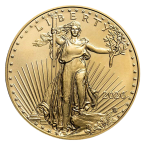 2026 1/10 oz American Gold Eagle Coin BU