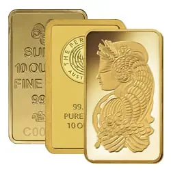 10 oz Gold Bars