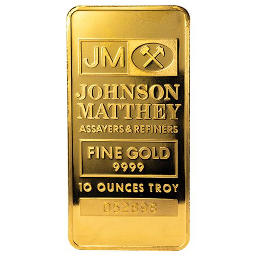 Johnson Matthey Gold Bars