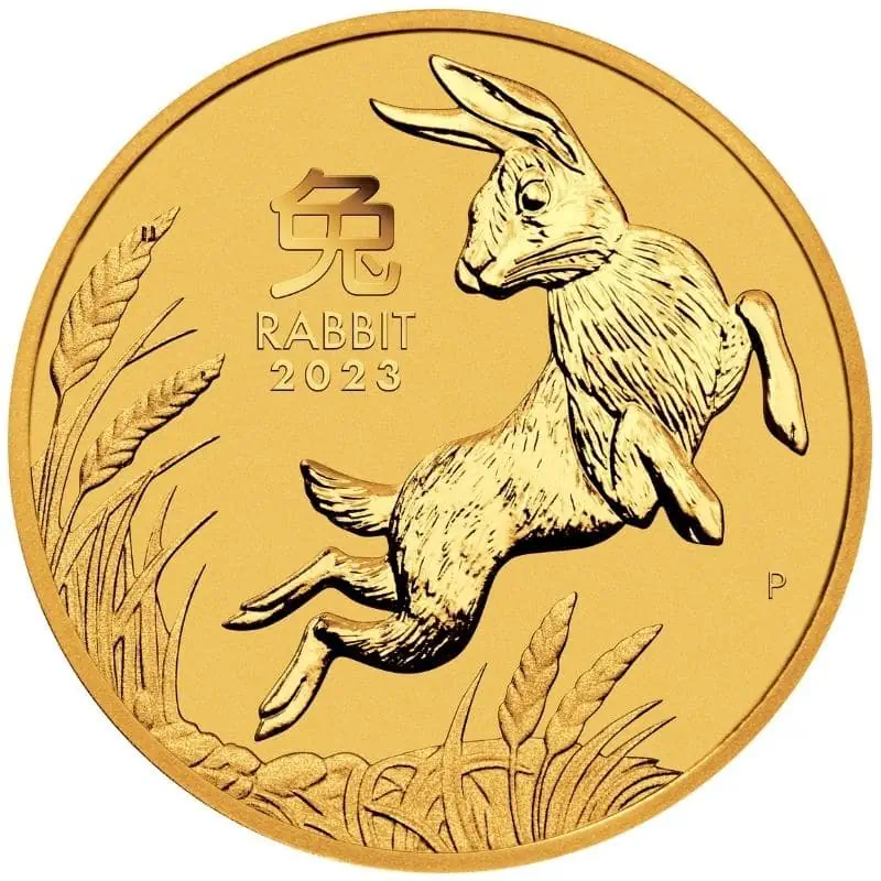 Perth Mint Year of the Rabbit Gold Coins (Lunar Series III)
