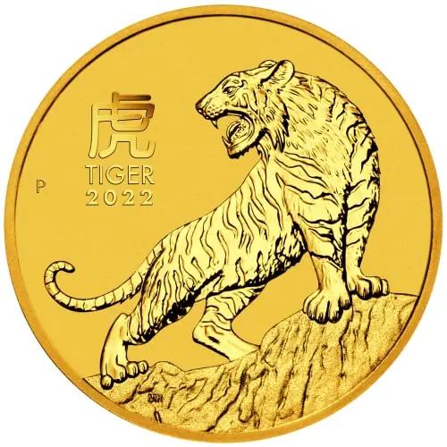 Perth Mint Year of the Tiger Gold Coins (Lunar Series III)