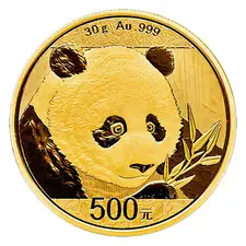 Chinese Mint Gold Panda Coins