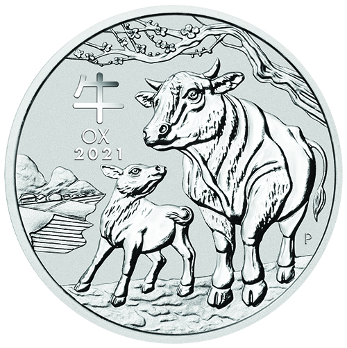 Perth Mint Year of the Ox Silver Coins (Lunar Series III)