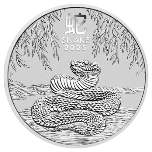 Perth Mint Year of the Snake Silver Coins