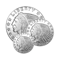 Fractional Silver Rounds